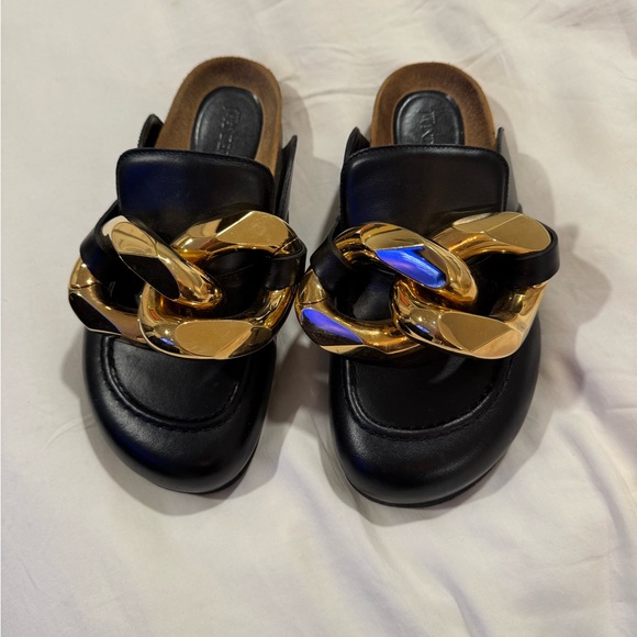 JW Anderson chain slip on mules 38🖤 - Picture 6 of 6